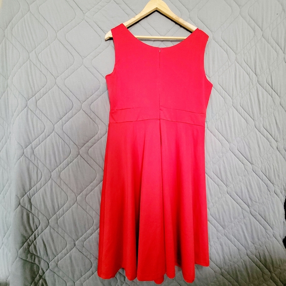 Grace Karin Chic Red Midi Dress Size US XL - Picture 2 of 12